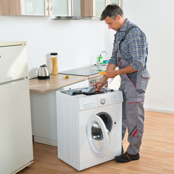 can you walk me through the steps of troubleshooting my washer issue in Salineno TX